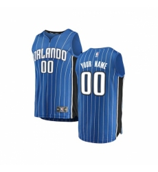 Youth Orlando Magic Fanatics Branded Blue Fast Break Custom Replica Jersey - Icon Edition