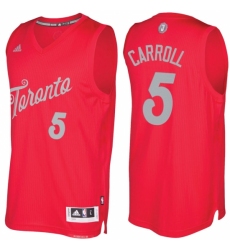 Men's Toronto Raptors #5 DeMarre Carroll Red 2016-2017 Christmas Day NBA Swingman Jersey