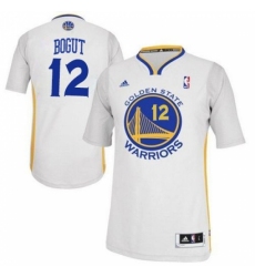 Revolution 30 Warriors #12 Andrew Bogut White Alternate Stitched NBA Jersey