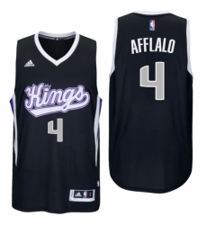 Sacramento Kings #4 Arron Afflalo Alternate Black New Swingman Jersey