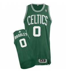 Revolution 30 Celtics #0 Avery Bradley Green(White No.) Stitched NBA Jersey