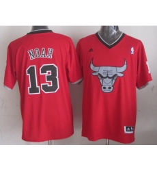 Bulls #13 Joakim Noah Red 2013 Christmas Day Swingman Stitched NBA Jersey