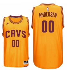Cleveland Cavaliers #00 Chris Andersen New Swingman Gold Alternate Jersey