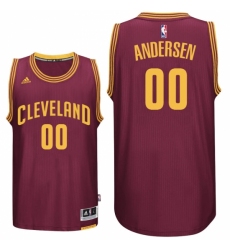 Cleveland Cavaliers #00 Chris Andersen New Swingman Road Wine Jersey