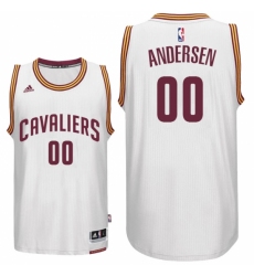 Cleveland Cavaliers #00 Chris Andersen New Swingman White Home Jersey