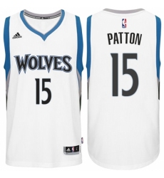 Minnesota Timberwolves #15 Justin Patton Home White New Swingman Stitched NBA Jersey