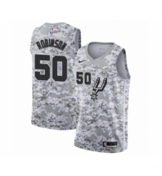 Youth San Antonio Spurs #50 David Robinson White Swingman Jersey - Earned Edition