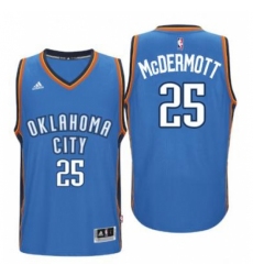 Men's Oklahoma City Thunder #25 Doug McDermott adidas Light Blue Player Swingman Jersey