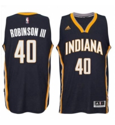 Men's Indiana Pacers #40 Glenn Robinson III adidas Navy Player Swingman Road Jersey