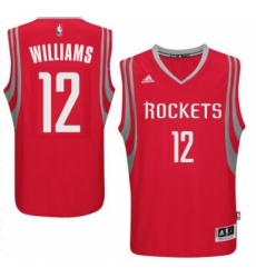 Men's Houston Rockets #12 Lou Williams adidas Red Swingman climacool Jersey