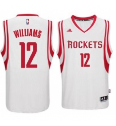 Men's Houston Rockets #12 Lou Williams adidas White Swingman climacool Jersey