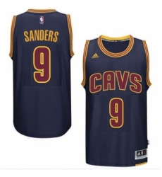 Men's Cleveland Cavaliers #9 Larry Sanders adidas Navy Player Swingman CavFanatic Jersey