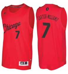 Men's Chicago Bulls #7 Michael Carter-Williams 2016-2017 Christmas Day Red NBA Swingman Jersey