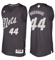 Men's Brooklyn Nets #44 Bojan Bogdanovic Black 2016-2017 Christmas Day NBA Swingman Jersey