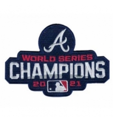 Atlanta Braves 2021 World Series Champions Embroidered Patch