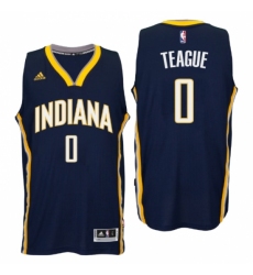 Indiana Pacers #0 Jeff Teague New Swingman Road Navy Jersey