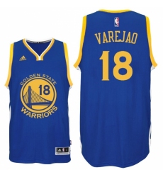 Golden State Warriors #18 Anderson Varejao 2015-16 New Swingman Road Blue Jersey