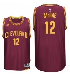 Cleveland Cavaliers #12 Jordan McRae New Swingman Road Wine Jersey