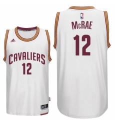 Cleveland Cavaliers #12 Jordan McRae New Swingman White Home Jersey