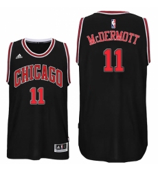 Chicago Bulls #11 Doug McDermott 2016 Alternate Black New Swingman Jersey