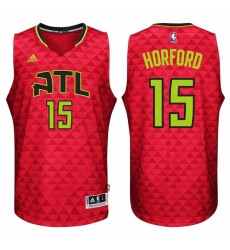 Atlanta Hawks #15 Al Horford New Swingman Alternative Red Jersey