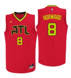 Atlanta Hawks #8 Dwight Howard 2016 Alternative Red New Swingman Jersey