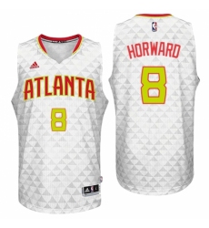 Atlanta Hawks #8 Dwight Howard 2016 Home White New Swingman Jersey