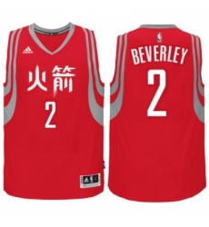 adidas Houston Rockets #2 Patrick Beverley Red Chinese New Year Swingman Jersey