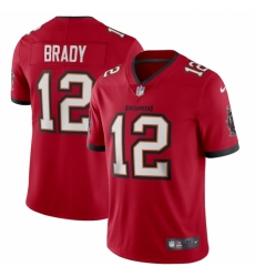 Men's Tampa Bay Buccaneers #12 Tom Brady Nike Red Vapor Limited Jersey