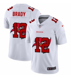 Men's Tampa Bay Buccaneers #12 Tom Brady White Nike White Shadow Edition Limited Jersey
