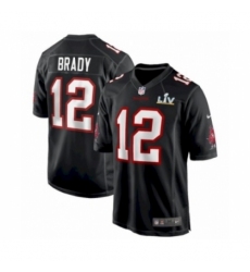 Women's  Tampa Bay Buccaneers #12 Tom Brady Black Super Bowl LV Bound Game jersey