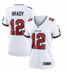 Women's Tampa Bay Buccaneers #12 Tom Brady Nike White Game Jersey.webp