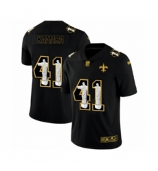 Men's New Orleans Saints #41 Alvin Kamara Black Jesus Faith Limited Football Jersey