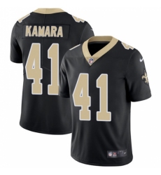 Men's Nike New Orleans Saints #41 Alvin Kamara Black Team Color Vapor Untouchable Limited Player NFL Jersey
