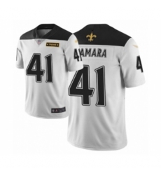 Youth New Orleans Saints #41 Alvin Kamara Limited White City Edition Football Jersey
