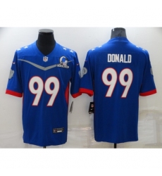 Men's Los Angeles Rams #99 Aaron Donald Nike Royal 2022 NFC Pro Bowl Limited Player Jersey