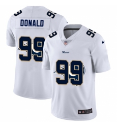 Men's Los Angeles Rams #99 Aaron Donald White Nike White Shadow Edition Limited Jersey