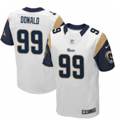 Men's Nike Los Angeles Rams #99 Aaron Donald White Vapor Untouchable Elite Player NFL Jersey