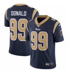 Youth Nike Los Angeles Rams #99 Aaron Donald Navy Blue Team Color Vapor Untouchable Limited Player NFL Jersey