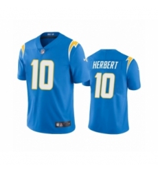 Los Angeles Chargers #10 Justin Herbert Powder Blue 2020 NFL Draft Vapor Limited Jersey