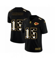 Men's Kansas City Chiefs #15 Patrick Mahomes Black Jesus Faith Limited Player Football Jersey