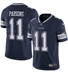 Men's Nike Dallas Cowboys #11 Micah Parsons Navy Blue Team Color Stitched NFL Vapor Untouchable Limited Jersey