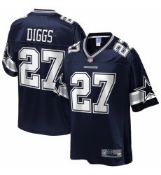 Men's Dallas Cowboys #27 Trevon Diggs NFL Pro Line Navy Big & Tall Player Jersey