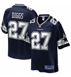 Youth Dallas Cowboys #27 Trevon Diggs NFL Pro Line Navy Player Jersey