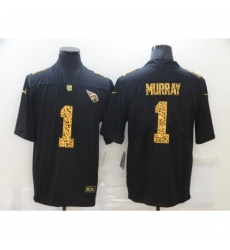 Men's Arizona Cardinals #1 Kyler Murray Black Nike Leopard Print Limited Jersey