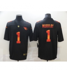 Men's Arizona Cardinals #1 Kyler Murray Black colorful Nike Limited Jersey