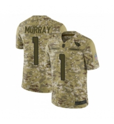 Men's Arizona Cardinals #1 Kyler Murray Limited Camo 2018 Salute to Service Football Jersey