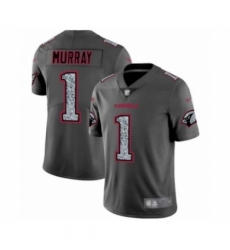 Men's Arizona Cardinals #1 Kyler Murray Limited Gray Static Fashion Football Jersey