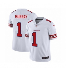 Men's Arizona Cardinals #1 Kyler Murray White Team Logo Cool Edition Jersey