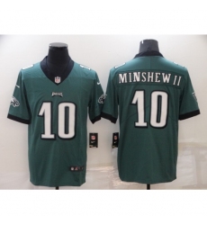 Men's Philadelphia Eagles #10 Gardner Minshew II Nike Midnight Green Limited Player Jersey